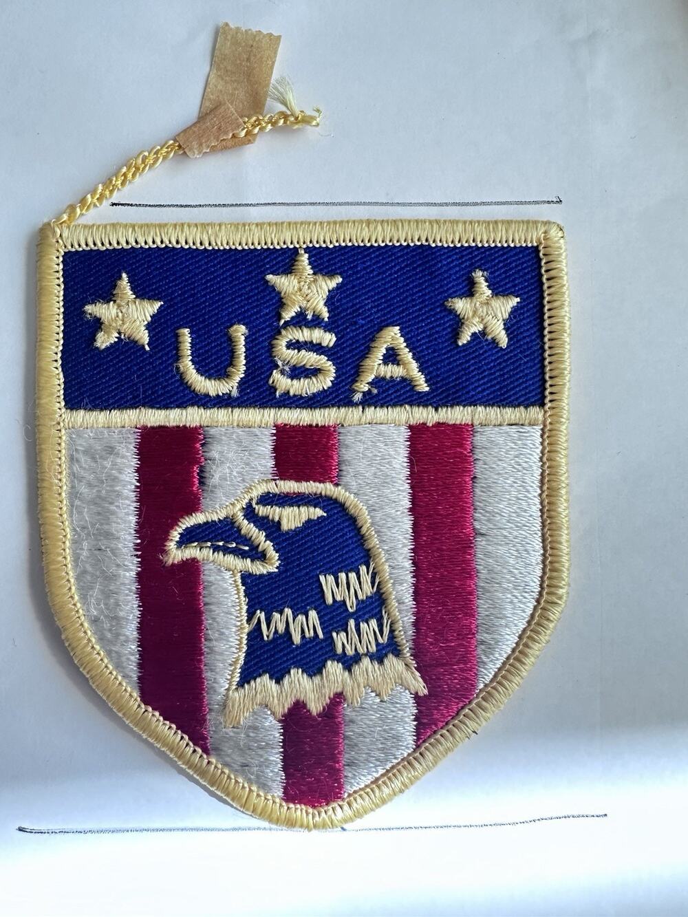 EMBROIDERED VINTAGE USA EAGLE PATCH NEW free Shipping P14
